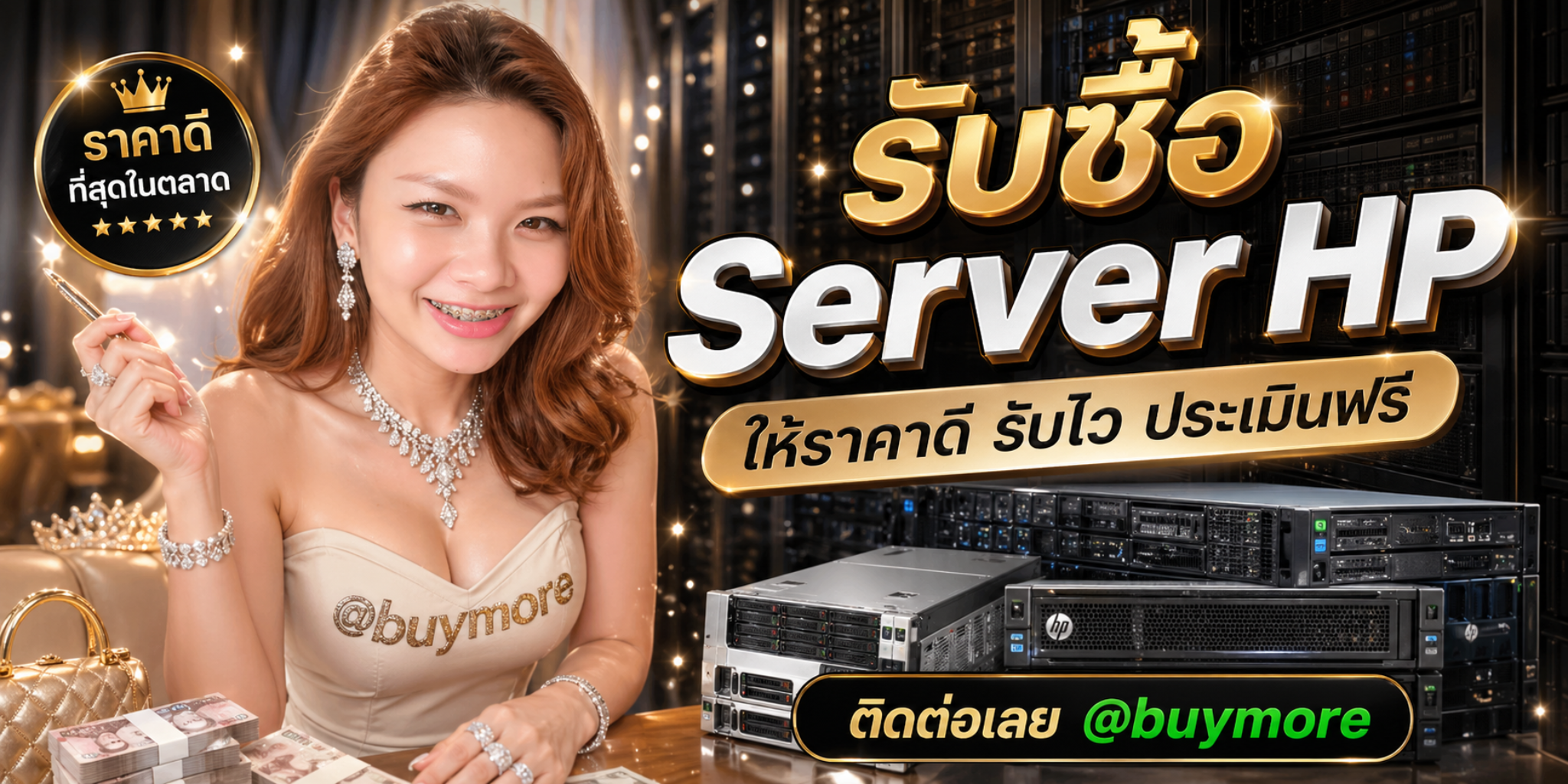 รับซื้อ Server HP