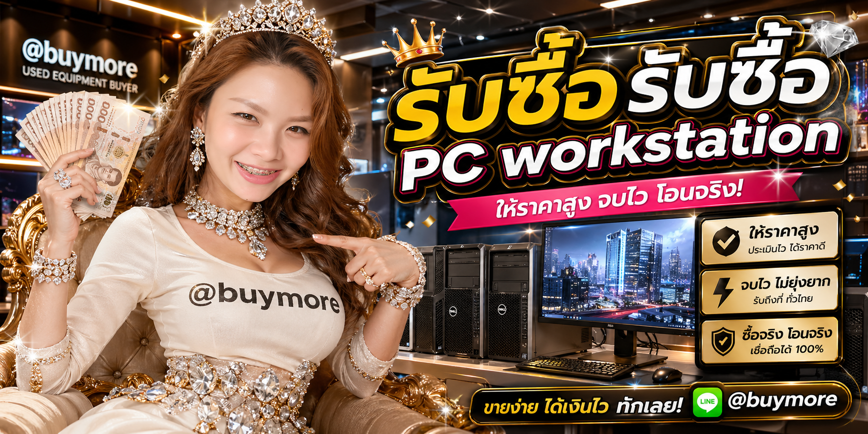 รับซื้อ PC workstation