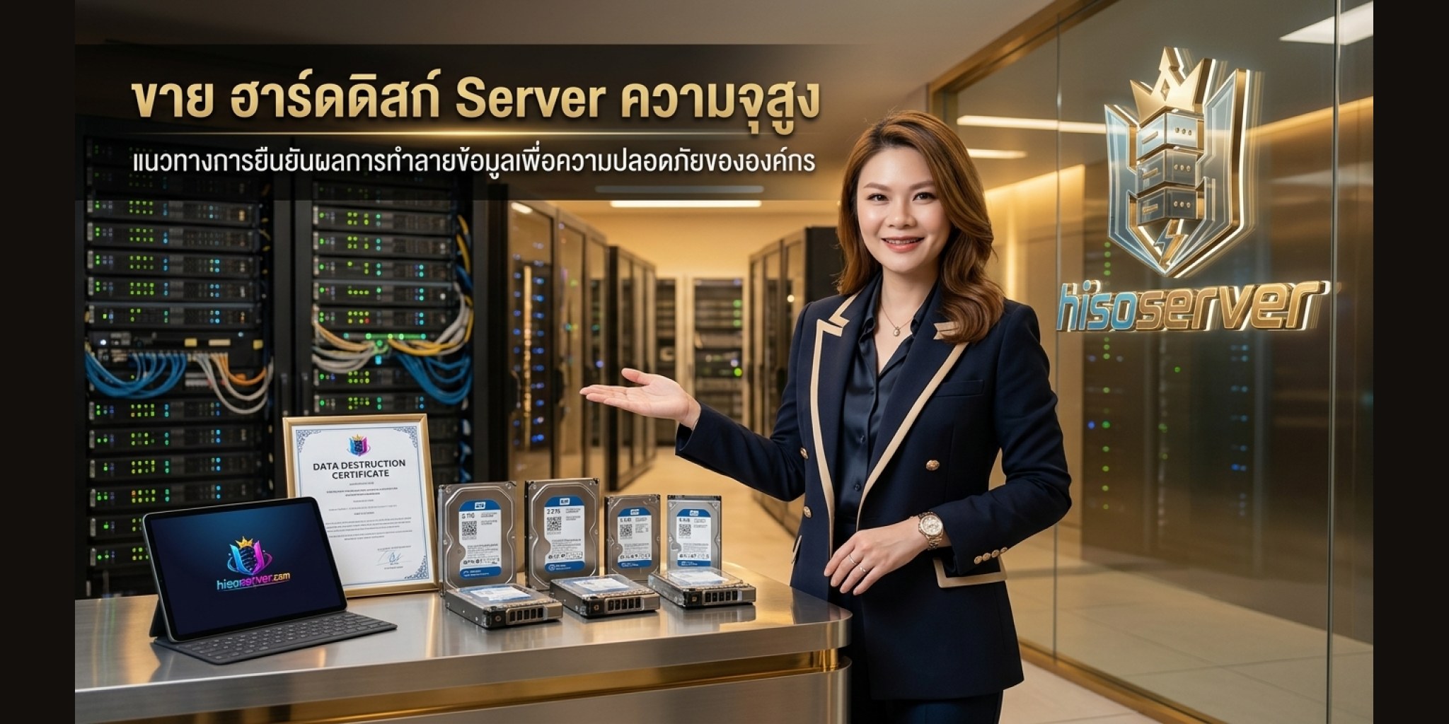 ขาย ฮาร์ดดิสก์ Server ความจุสูง แนวทางการยืนยันผลการทำลายข้อมูลเพื่อความปลอดภัยขององค์กร