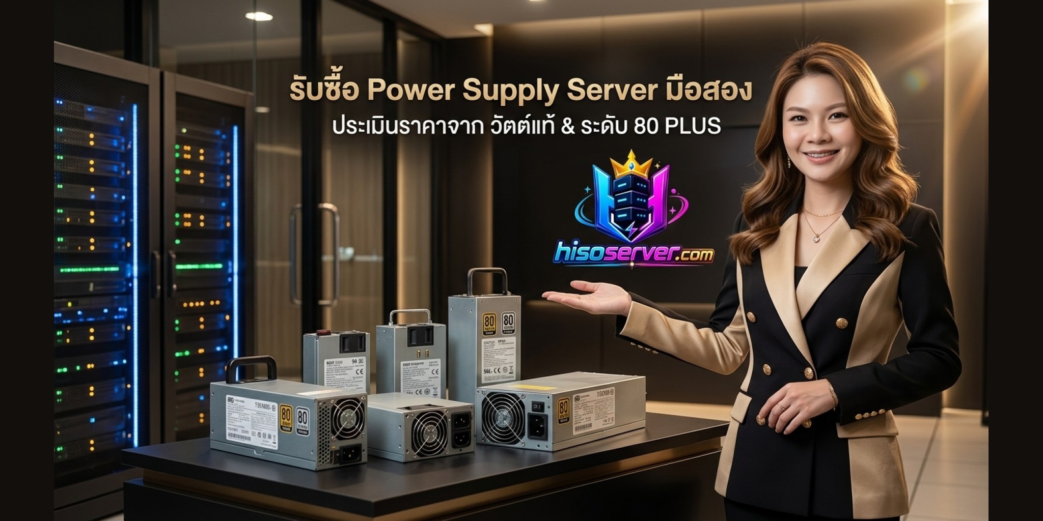 ขาย Power Supply Server มือสอง วัตต์แท้และระดับ 80 PLUS มีผลต่อการประเมินอย่างไร