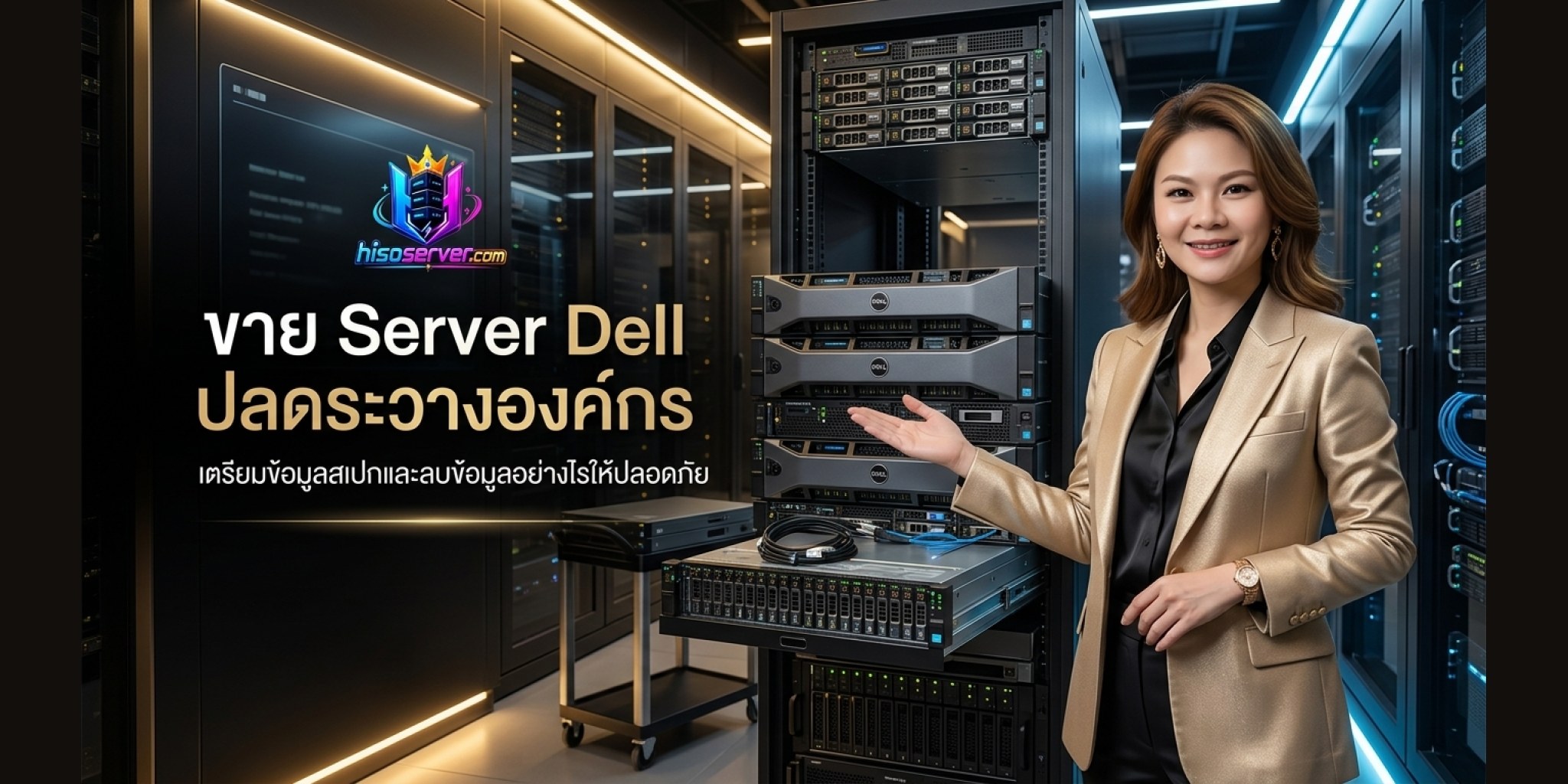 ขาย Server Dell ปลดระวางองค์กร เตรียมข้อมูลสเปกและลบข้อมูลอย่างไรให้ปลอดภัย
